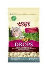 Living World Treat Drops Hamster - Yogurt - 75g