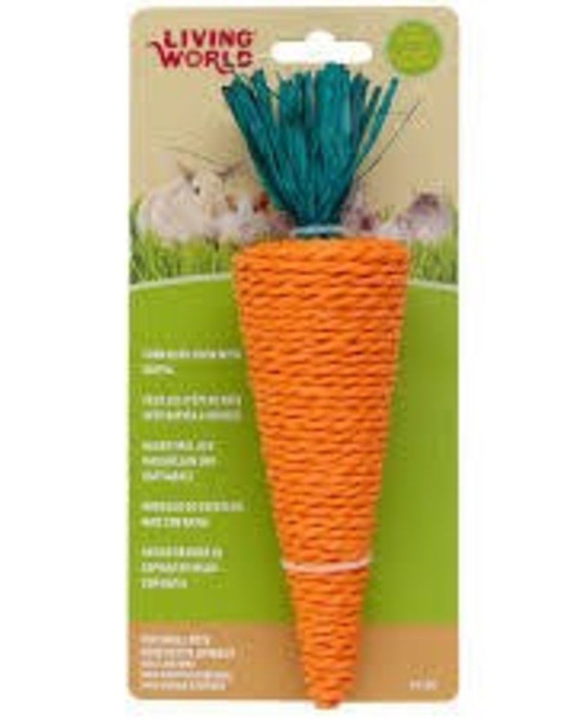 Living World Nibblers Carrot Corn Husk Chew