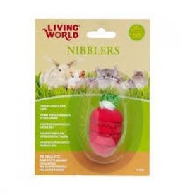 Living World Nibblers - Strawberry Loofah & Wood Chew