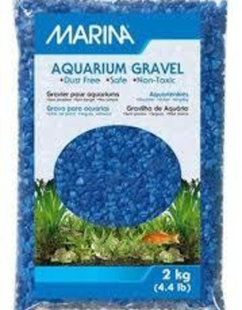 Marina Marina Blue Decorative Aquarium Gravel - 2 kg (4.4 lb)
