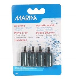 Marina Marina Air Stone - Cylindrical - 2.84 cm (1.5 in) - 4 pieces