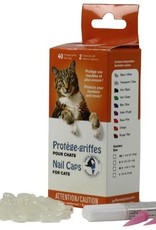 Masked Claws Masked Claws Nail Caps Clear - Cat Medium