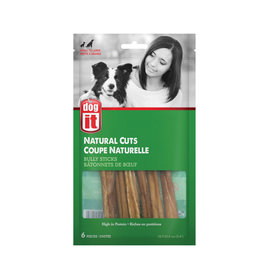 Dogit Dogit Natural Cuts Bully Sticks - Straight - 12.7-15.2 cm (5-6in) - 6 pack