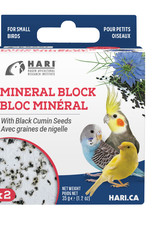 hari Hari Mineral Block for Small Birds - Black Cumin Seeds - 35g - 2 pack