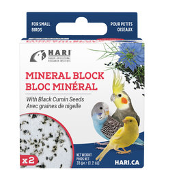 hari Hari Mineral Block for Small Birds - Black Cumin Seeds - 35g - 2 pack