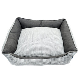 Resploot Resploot Sofa Bed - Rectangular - Grey Snakeskin - 24in x 20in x 8in