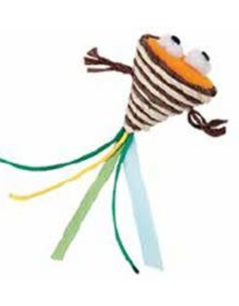 Bud-Z Weaving Rope Cone with Eyes Cat Toy 2.5in