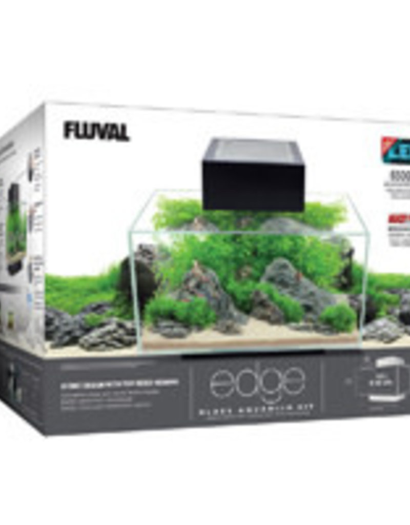 Fluval Fluval EDGE Aquarium Kit - 23 L (6 US gal) - Black