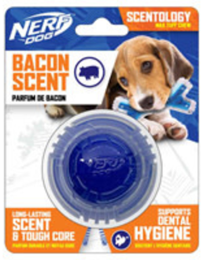 Nerf Dog Nerf Dog Scentology Ball - Bacon Scent - Blue