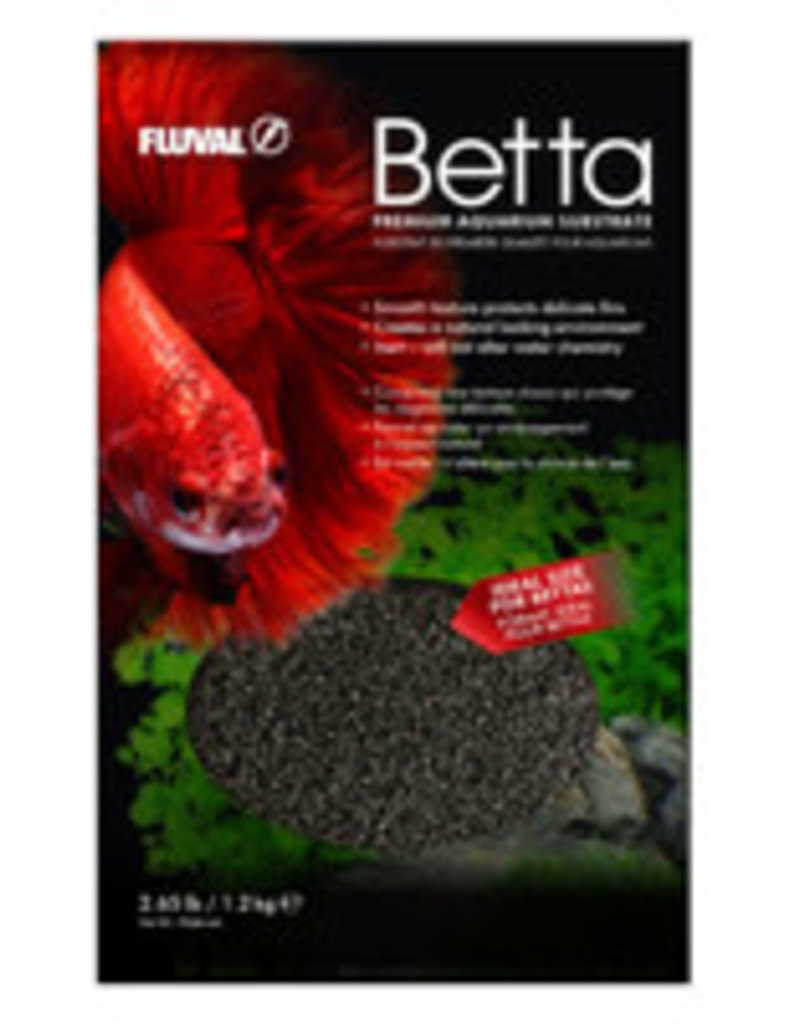 Fluval Fluval Premium Aquarium Substrate - Black - 2.65 lb (1.2 kg)