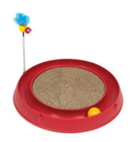 Catit Catit Play 3 in 1 Circuit Ball Toy with Scratch Pad