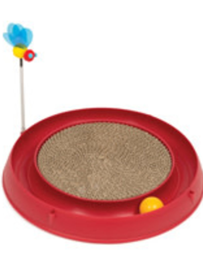 Catit Catit Play 3 in 1 Circuit Ball Toy with Scratch Pad