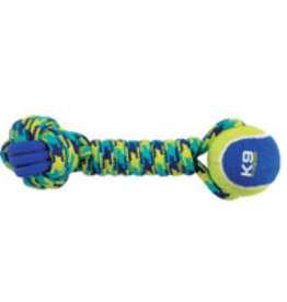 K9 Fitness by Zeus Rope and TPR Tennis Ball Dumbbell