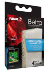 Fluval Fluval Betta Diffusion Chamber Pad - 4 pack