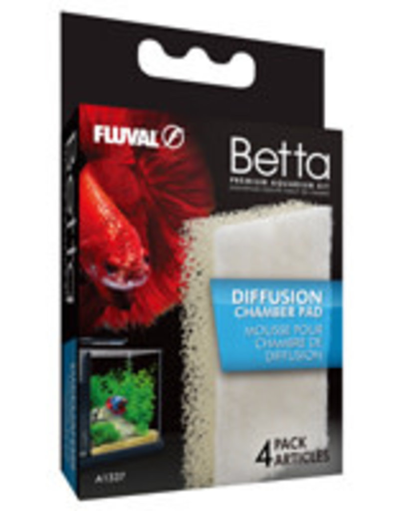 Fluval Fluval Betta Diffusion Chamber Pad - 4 pack