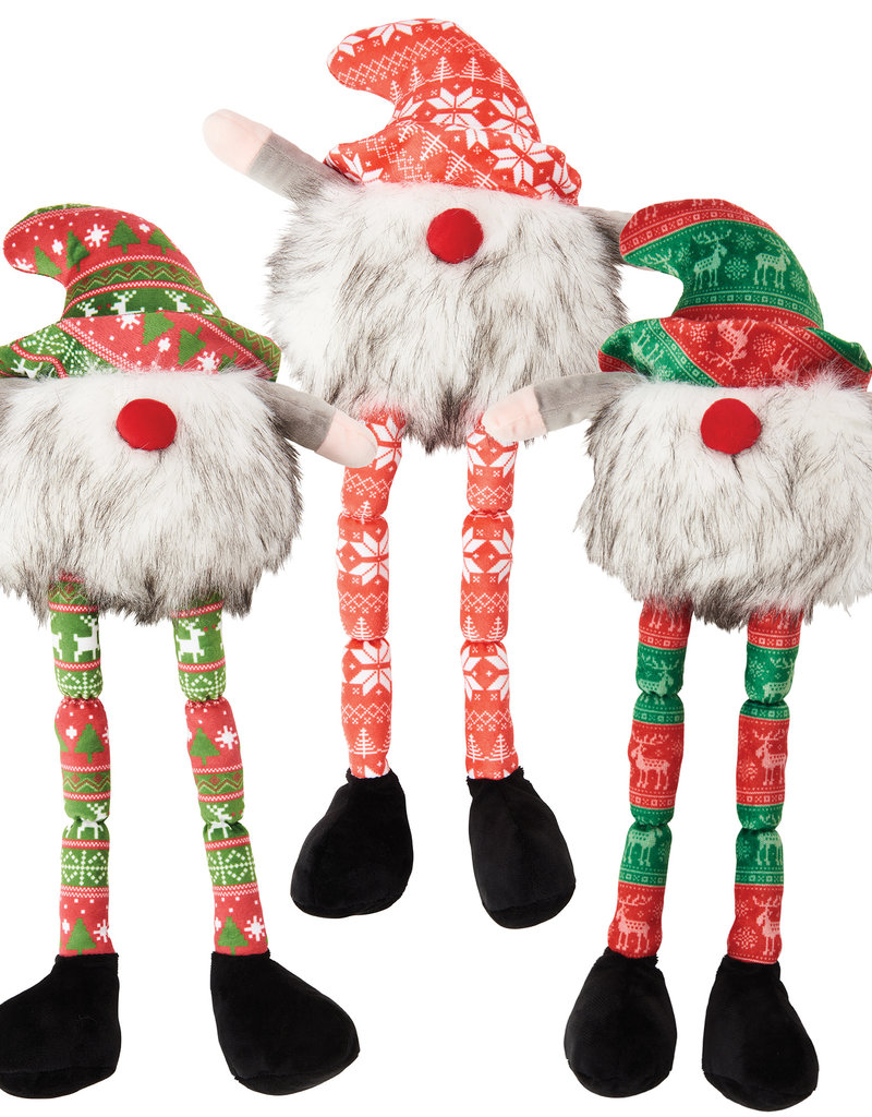 Spot Spot Gnome Long Legs Assorted Dog Toy 21"