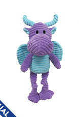 Foufou FouFou Knotted Dog Toy Dragon Purple - Small