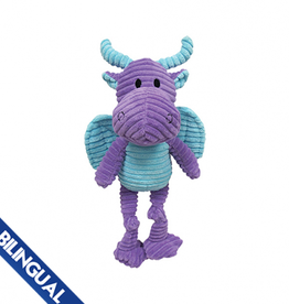 Foufou FouFou Knotted Dog Toy Dragon Purple - Small