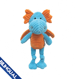 Foufou FouFou Knotted Dog Toy Dragon Blue - Small