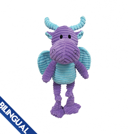 Foufou FouFou Knotted Dog Toy Dragon Purple - Large