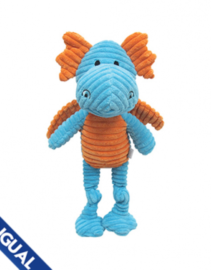 Foufou FouFou Knotted Dog Toy Dragon Blue - Large