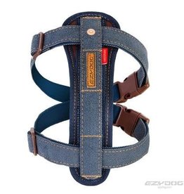 EzyDog EzyDog Chest Plate Harness Denim - Small 14-24in