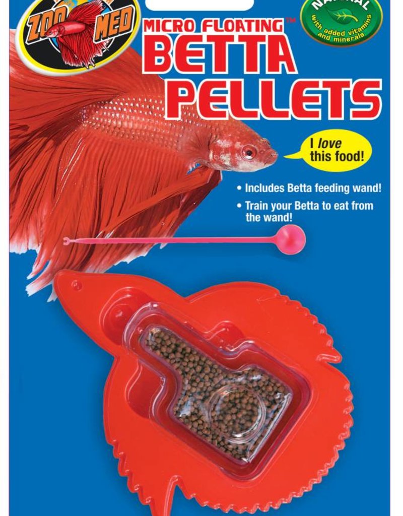 Zoo Med Zoo MedBetta Micro Floating Pellets 0.1oz