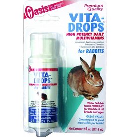 Oasis Rabbit Vita Drop Vitamins   2 oz