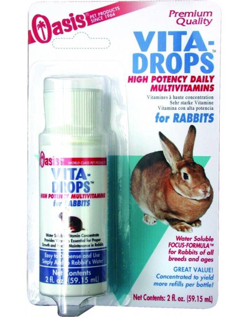 Oasis Rabbit Vita Drop Vitamins   2 oz