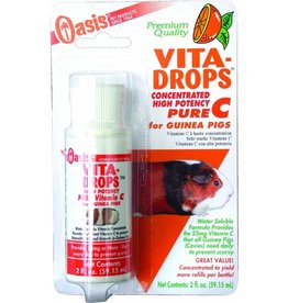 Oasis Guinea Pig Vita Drops Pure C  2 oz