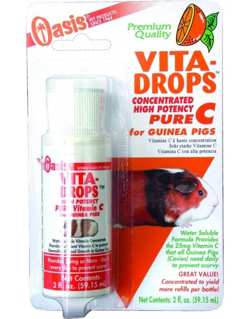 Oasis Guinea Pig Vita Drops Pure C  2 oz