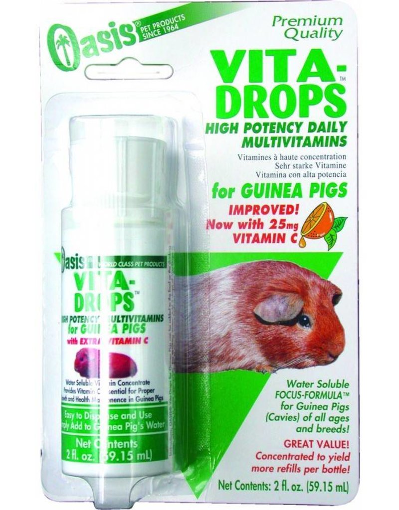Oasis Guinea Pig Vita Drop Vitamins 2 oz