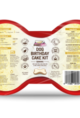 puppy cake Puppy Cake Dog Birthday Cake Kit- Banana Cake Mix, Icing Mix, and One Candle