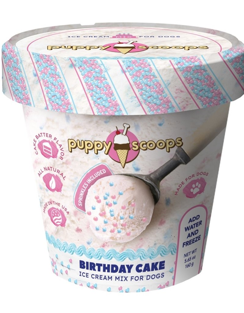 puppy cake Puppy Cake - Puppy Scoops - Birthday Cake with Sprinkles Flavor Ice Cream