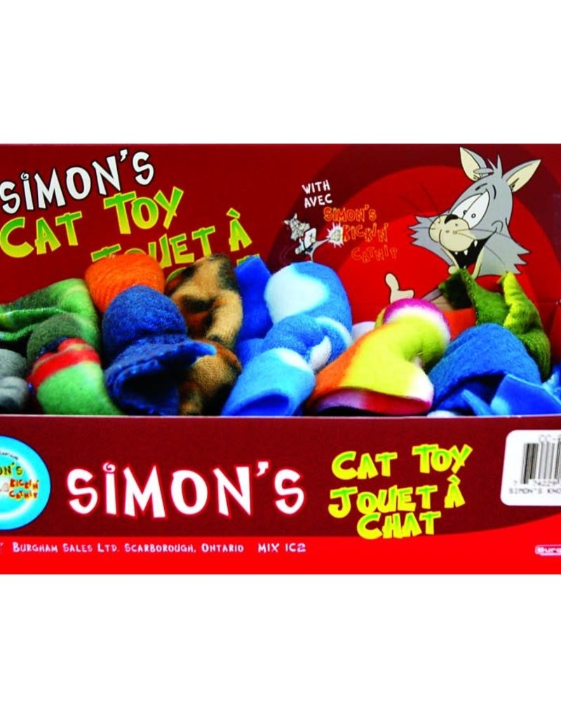 Simons catnip Knots Toy Box 1pc.
