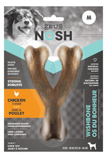 Zeus NOSH Strong Wishbone Chew Toy - Chicken Flavour - Medium - 15 cm (6 in)