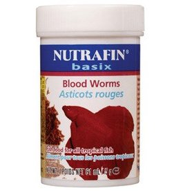 Nutrafin Nutrafin Basix Freeze Dried Blood Worm - 5g (0.1oz)