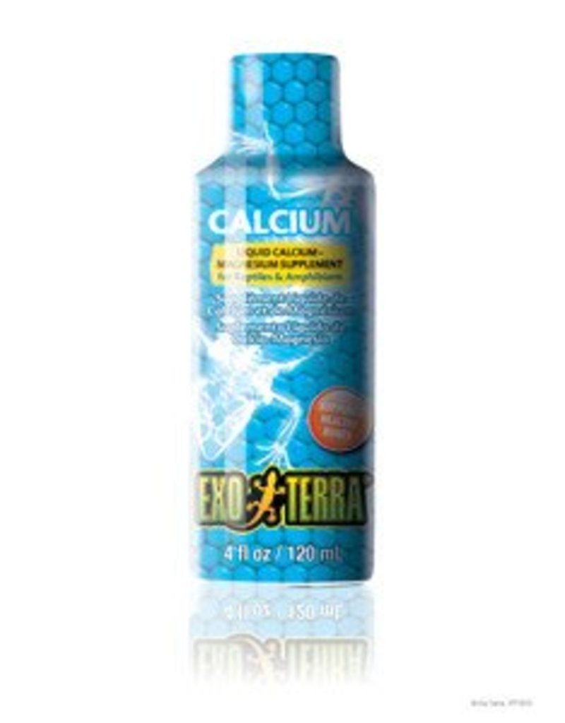 Exo Terra Exo Terra Calcium Liquid - Calcium-Magnesium Supplement - 120 ml