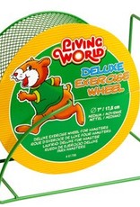 Living World Deluxe Exercise Wheel - Green - 17.5 cm