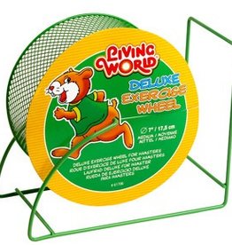 Living World Deluxe Exercise Wheel - Green - 17.5 cm (7 in)