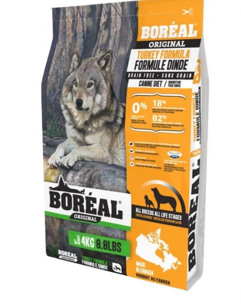 Boreal Grain Free Turkey Dog Food 4kg