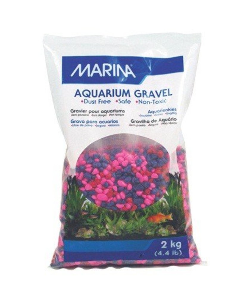 Marina Marina Jelly Bean Decorative Epoxy Aquarium Gravel - 2 kg (4.4 lb)