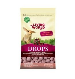 Living World Drops Rabbit - Fieldberry Flavour - 75g