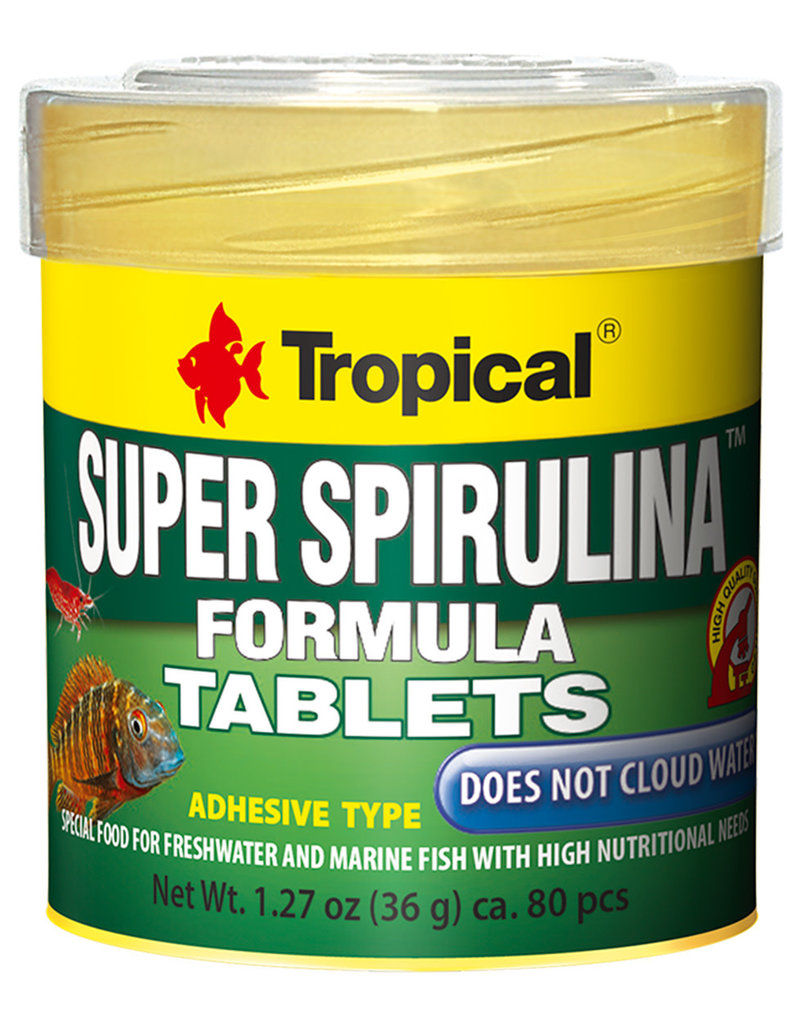Tropical Tropical Super Spirulina Formula Tablets - 1.27 oz