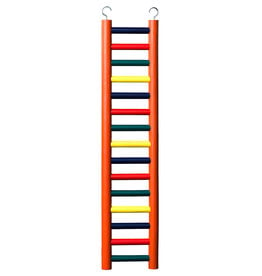 PREVUE HENDRYX15-rung Wood Bird Ladder - Multi-color