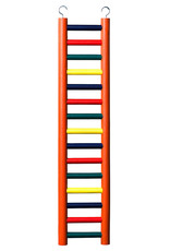 Prevue Hendryx 9-rung Wood Bird Ladder - Multi-color