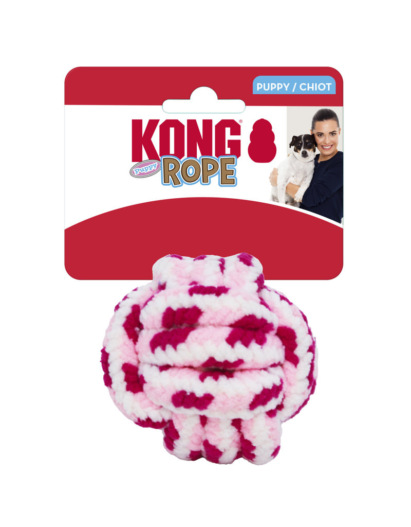 Kong Kong Rope Ball Puppy Assorted L