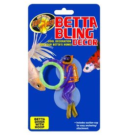 Zoo Med Zoo Med Betta Bling -Diver with Hoop