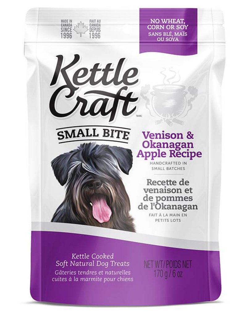 Kettle Craft Venison & Okanagan Apple - Small Bite Dog Treat 170g