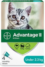 Advantage Advantage II Kitten - 2 doses